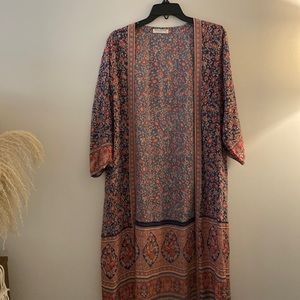 Spell floral duster (one size)